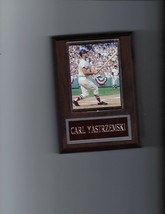 Carl Yastrzemski Plaque Baseball Boston Red Sox Mlb - $3.95
