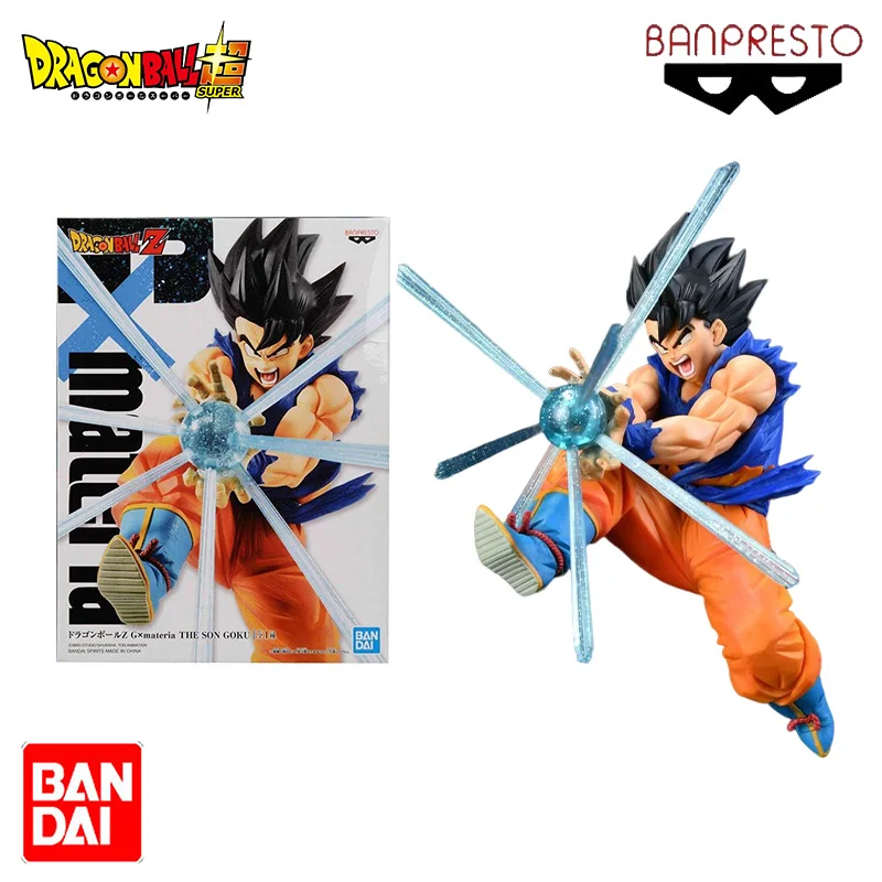 Bandai BANPRESTO Original Genuine Dragon Ball Super G×materia Son Goku Figure - £50.08 GBP