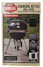 Expert Grill ~ Charcoal Kettle Grill Cover Up To 28&quot; ~ Water &amp; Uv Resist ~ Black - £12.92 GBP