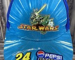 Chase Youth Jeff Gordon 24 Blue Strap Trucker Hat - Pepsi Racing Star Wa... - $19.34