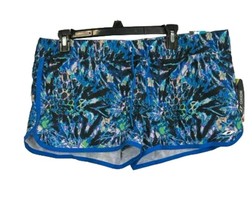 Óxido Mujer Talle Medio 2&quot; Entrepierna Dolphin-Hem Run Shorts, Azul, XL - £14.68 GBP