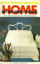 Mon Tricot Special Home Knitting Crochet Macrame Book No 6 - £5.58 GBP