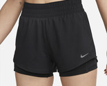 Nike Mid Rise 3&quot; 2-IN-1 Shorts Women&#39;s Running Shorts Sports Asia-Fit DX... - $56.61