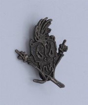 Metallica Pin Brooch English Pewter Alchemy Poker Vintage 1995 - £36.18 GBP