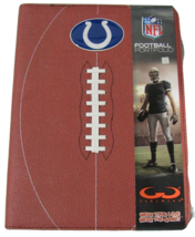 NFL Indianapolis Colts Football Portfolio Notebook Football Grain 9.5&quot; X 13&quot; - £28.05 GBP
