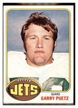 1976 Topps Garry Puetz New York Jets Football Card - Vintage NFL Collectible  VF - £4.51 GBP