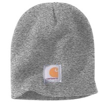 Carhartt A205HGY Men&#39;s One Size Acrylic Knit Beanie Winter Hat, Heather Gray - $34.24