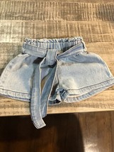TODDLER BLUEJEAN PULL ON SHORTS SIZE 2 - £6.05 GBP