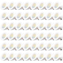 Amico 5/6 inch 5CCT LED Recessed Lighting 48 Pack, Dimmable, IC & Damp Rated, 12 - £236.93 GBP