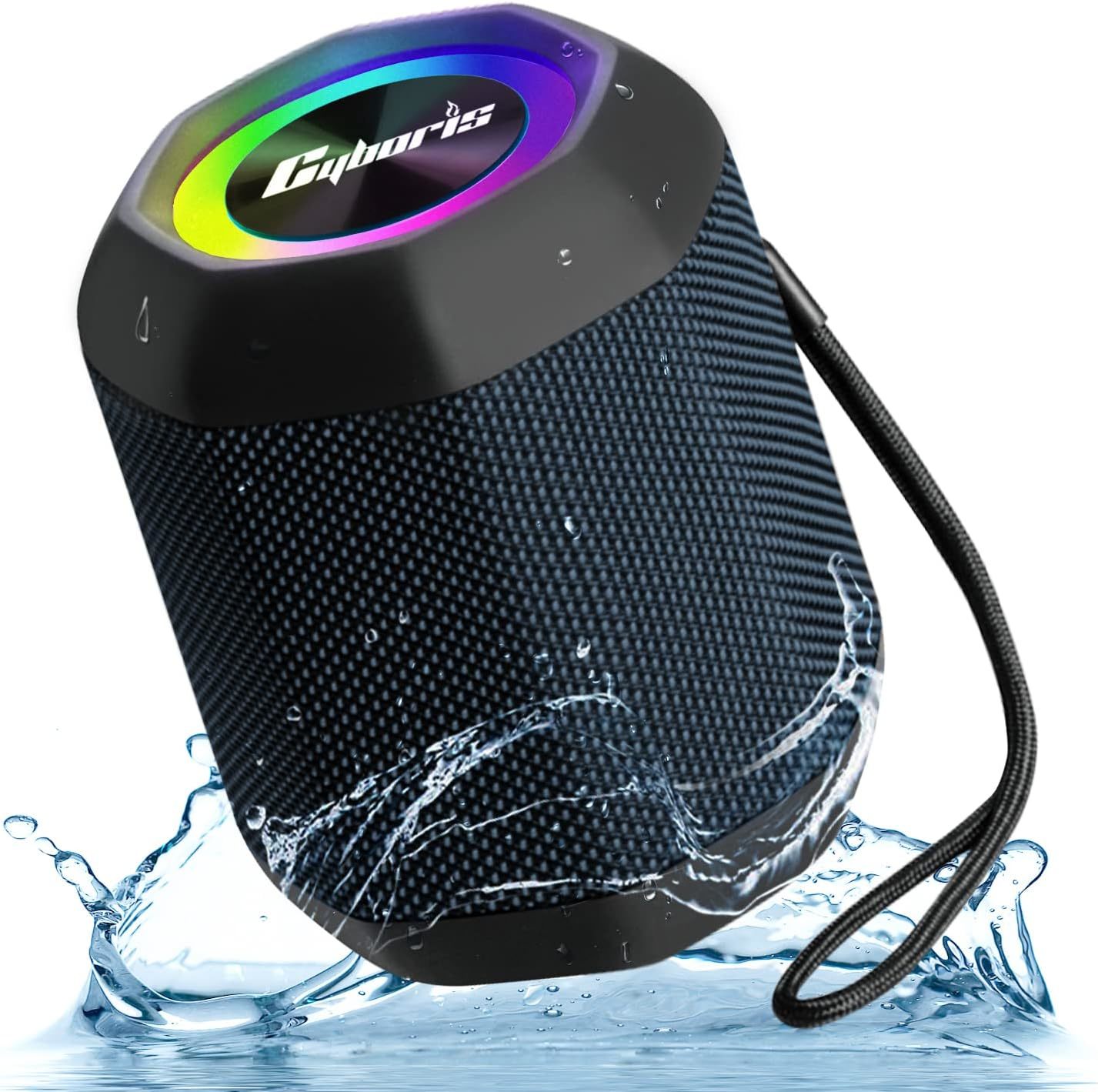 Portable Bluetooth Speaker, Hands-Free, Bluetooth 5.1 Dual Pairing For, ... - $31.96