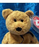 Ty Beanie Baby: &quot;FUZZ&quot; The Teddy Bear - Wonderfully Soft Plush Fabric  - $92.05 MXN