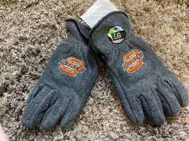 OKLAHOMA STATE Cowboys Heavy-Weight Fleece Gloves (LARGE) Winter OSU - $18.95