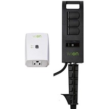 WiOn 50063 Smart Plug-In Indoor and Outdoor Wi-Fi Switch and Yard Stake Bundle, - £18.15 GBP