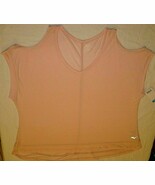 Everlast Women&#39;s Active Cold Shoulder Top Size 2X Rose Quartz NEW - $22.53 CAD