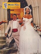 Miller Light Beer Advertising Metal  Sign 8x12in Vintage Mancave Man Cav... - $32.66