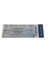 2010 Pittsburgh Pirates at Los Angeles Dodgers Ticket 4/29 Kershaw 2 ER 7K Loss - £4.63 GBP