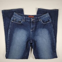 Hillard &amp; Hanson Petite Women&#39;s Size 8P w29 Blue Denim Bootcut Jeans - £14.10 GBP