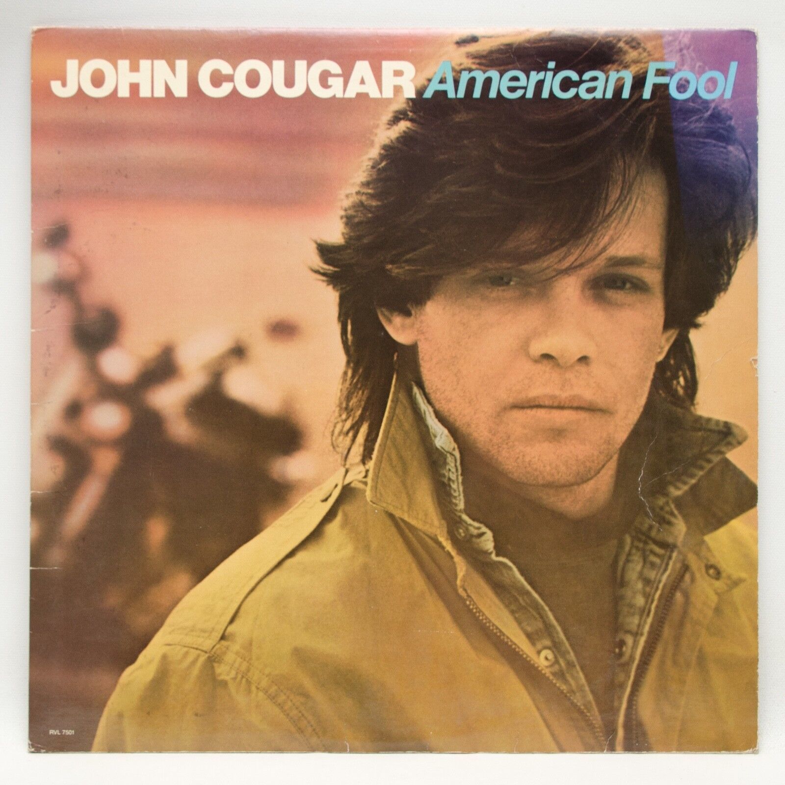 John Cougar American Fool LP Vinyl Album Record 1982 Riva RVL 7501 - $7.43