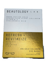 BEAUTOLOGY LAB 24K Gold Collagen Eye Masks 10 Pairs Vitamin C Hyaluronic... - $293.46 MXN