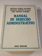 Manual de Right Administrativo Luciano Parejo Alfonso 1990 - Book Spanish - $32.51