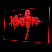 140026B Karaoke Celebration Popular Stage Challenge Microphone LED Light Sign - £17.23 GBP