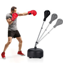 Freestanding Punching Bag with Stand Boxing Gloves for Adult Kids Adjust... - $5,546.41 MXN