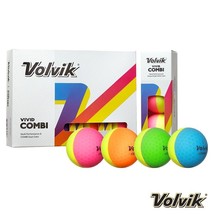 NEW 2024 Volvik Vivid Combi Golf Balls. 1 Dozen - £43.30 GBP