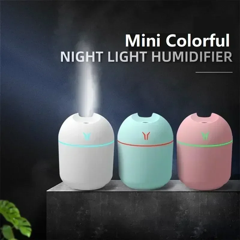 250ML Mini Air Humidifier USB Aroma Essential Oil Diffuser For Home Car - £15.12 GBP