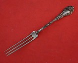 Marechal Niel by Durgin Sterling Silver Strawberry Fork 5&quot; 3-tine No Mon... - $98.01