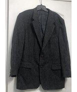 Men’s Wool Tweed Gray Blazer  100% Wool See Measurements - $38.98
