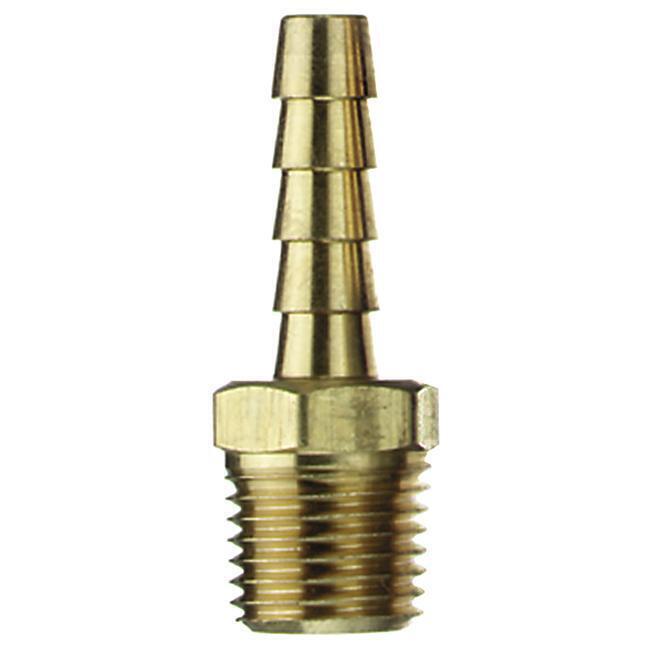 Tru-Flate 21-123 1/4&quot; Male Hose End Barb Type Hose Fitting - $16.42