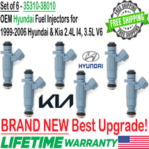 OEM NEW Hyundai x6 Best Upgrade Fuel Injectors for 2001-2006 Hyundai Santa Fe GL - £222.02 GBP