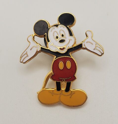 Classic Mickey Mouse Collectible Souvenir Enamel Lapel Hat Vest Pin Disney - $19.60