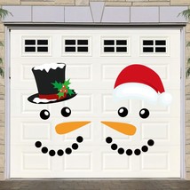 22 Pieces Merry Christmas Decorations Garage Door Decor Snowman Magnets ... - $23.99