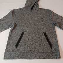 Leg3nd Men's Gray Pockets Hoodie Pullover Sweatshirt Size Medium image 10