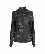 Avia™ Small (4-6) ~ Camo Black/Gray Heather ~ 1/4 Zip ~ Pullover Lightwe... - $42.10 CAD