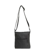 The Sak Womens Leather Lucia Crossbody Handbag Purse Pockets Canvas Stra... - $40.60 CAD