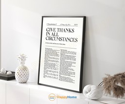 1 Thessalonians 5 NIV Bible Verse Wall Art Scripture Prints Christian Decor-PC10 - $24.65+