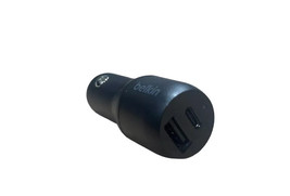 Dual USB Car Charger - Belkin 37W, Fast Charge - £11.87 GBP