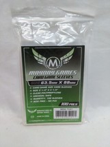 Pack Of (100) Soft Mayday Games Clear Card Game Sleeves 63.5 X 88MM - $6.93