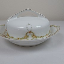 Rosenthal Donatello Briar Rose China Covered Butter Dish with Insert Vin... - $77.40