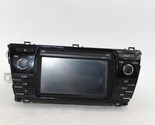 Audio Equipment Radio Display And Receiver Fits 2014-16 TOYOTA COROLLA O... - $269.99