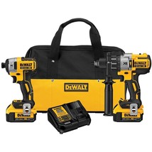 DeWALT DCK299M2 20V Lithium-Ion MAX XR Drill and Impact Driver Combo Kit - £370.78 GBP