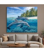 Diamond Art kit Dolphins 30cm x 40cm UK sales only - $17.00