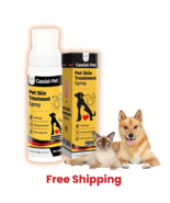 Cassiel Pet Antimicrobial Spray 50ml Cat Dog Skin Wound Fungus Ringworm ... - $366.26 MXN