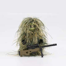 SOF Sniper Specialist (Forest Ghillie suit) Minifigures Weapons and Accessories - £8.58 GBP