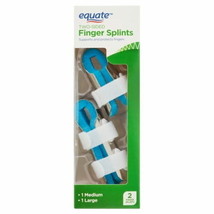 Equate Two-Sided Finger Splints  2 Count Finger support protect - $9.99