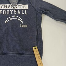 Los Angeles Chargers NFL RN#67891 Girls L (10/12) Blue Long Sleeve Sweatshirt image 4