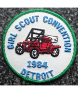 RARE Girl Scout Patch - Girl Scout Convention 1984 Detroit - $36.95