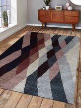 Glitzy Rugs UBSNS1217K0000A9 5 x 8 ft. Hand Knotted Silk Contemporary Rectangle  - £391.66 GBP